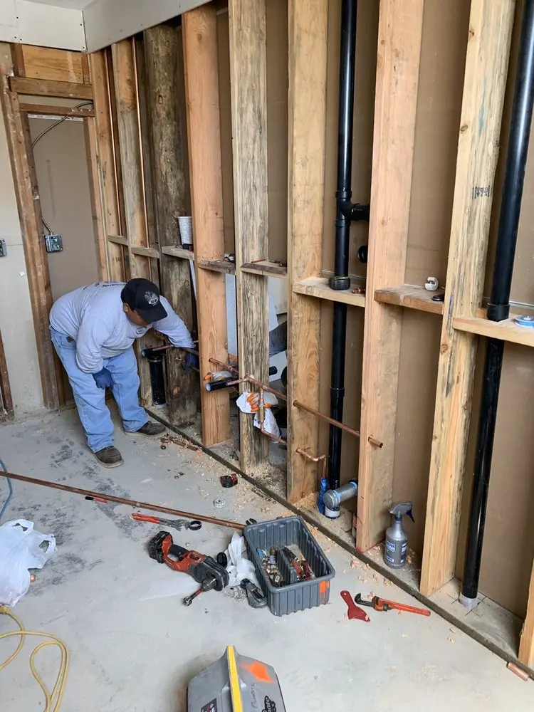 Commercial rough-in plumbing for Gas Line Repair in Mount Vernon Gardens